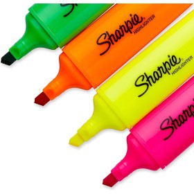 Sharpie fluo surligneurs XL couleurs fluorescentes lot de 4