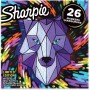 SHARPIE Marqueurs permanents Special Edition Wolf Fine & Ultra Fine Lot de 26